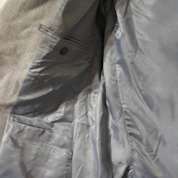 New DKNY Men's Grey  Suit Separate Sport Coat Blazer Jacket 42R - Picture 6 of 9